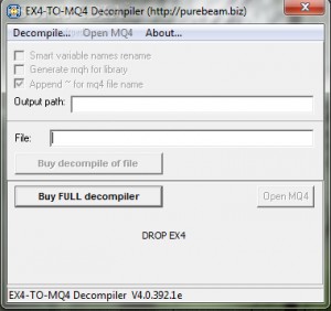 free decompiler ex4 files to mql4
